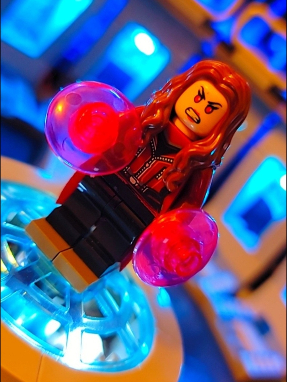 Scarlet Witch Minifigure Lego Compatible